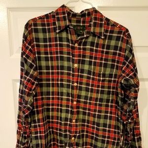 J Crew linen shirt size S